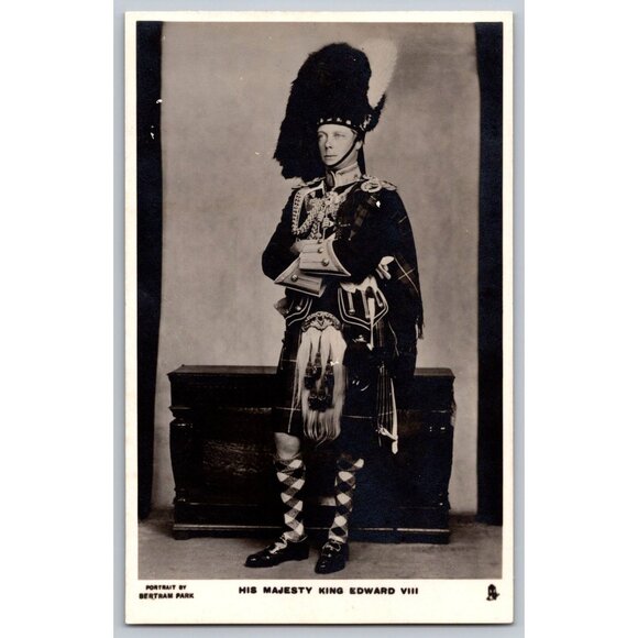 Vintage Tucks Postcards Of King Edward VIII & Royal Portrait Set of 5 #1624 - Picture 1 of 10